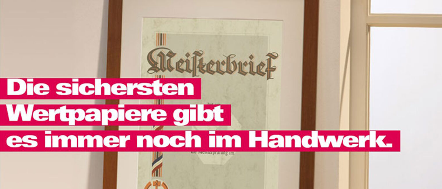 Inhaltsbild Weg zum Meister