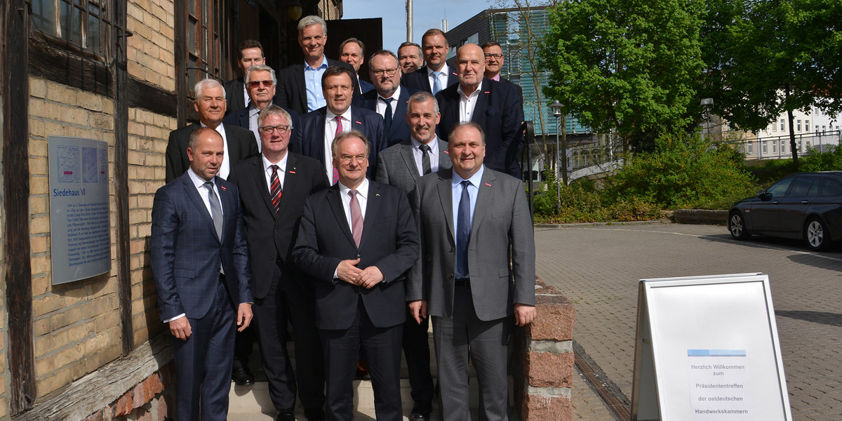 Treffen der Handwerkskammerpräsidenten in Halle
