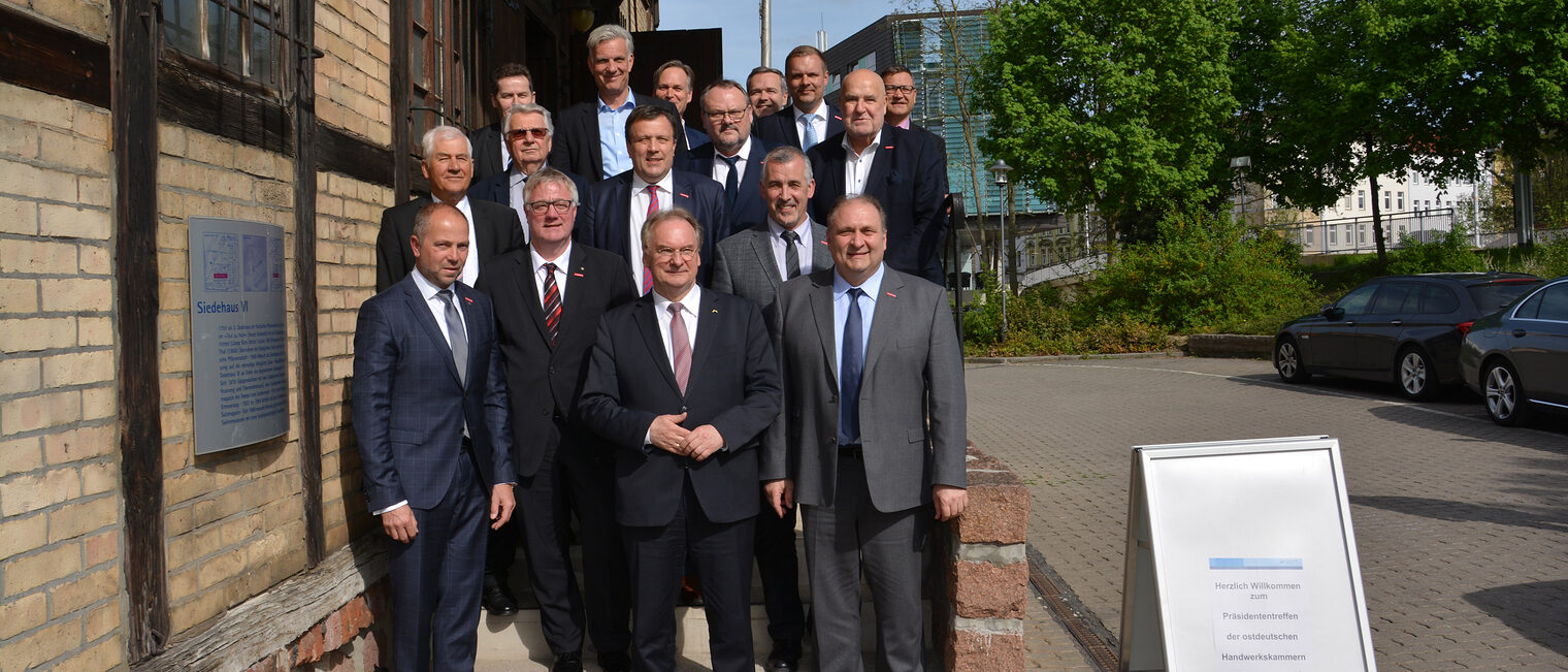 Treffen der Handwerkskammerpräsidenten in Halle