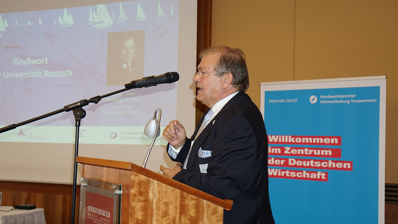 Wolfgang Schareck (Rektor Universität Rostock)