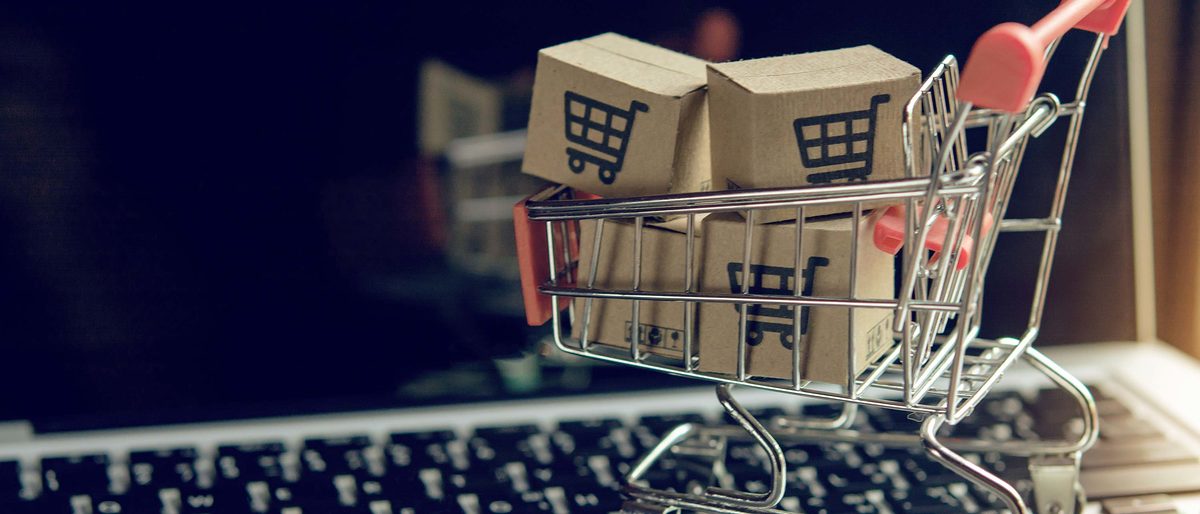 Online Shop Header