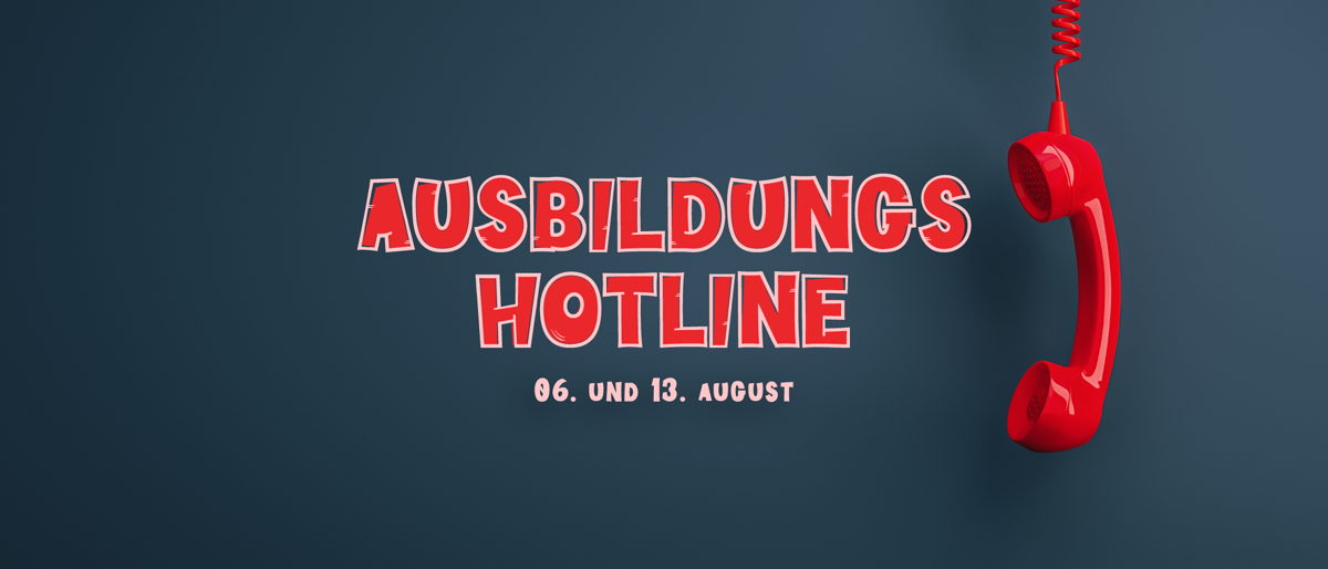 Ausbildungshotline Banner