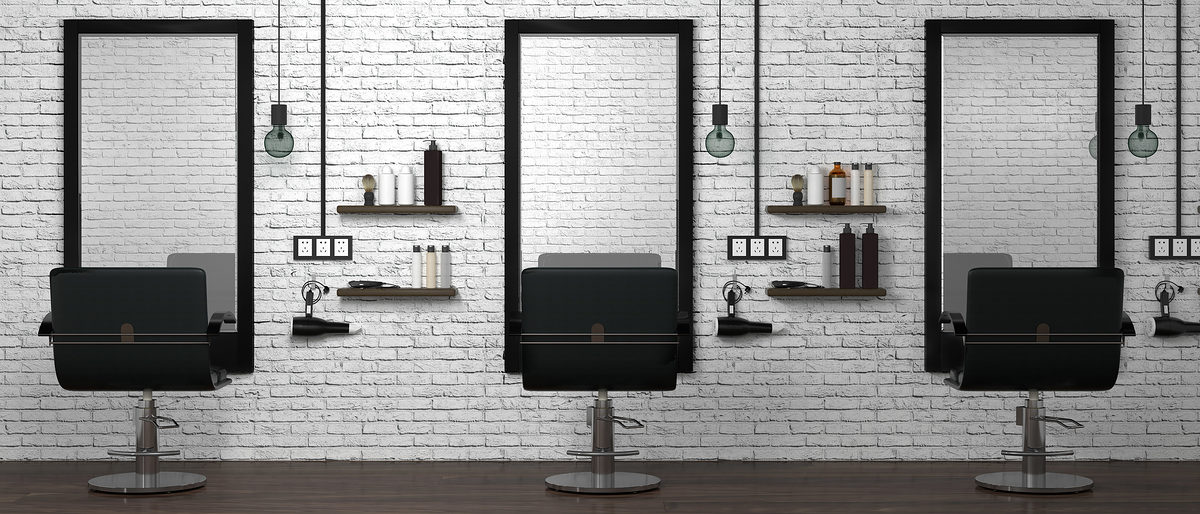 Friseursalon-leer-T