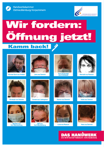 Friseur Plakat Feb 2021