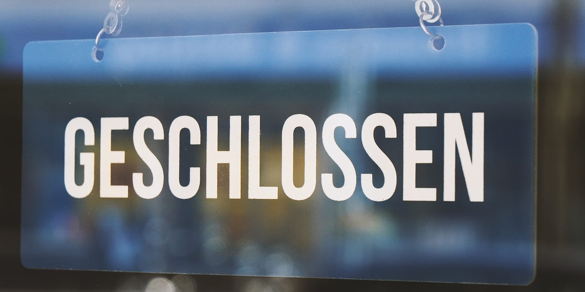 Geschlossen_T