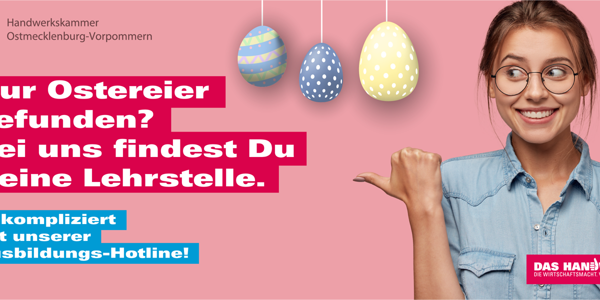 Teaser Ausbildungshotline Ostern