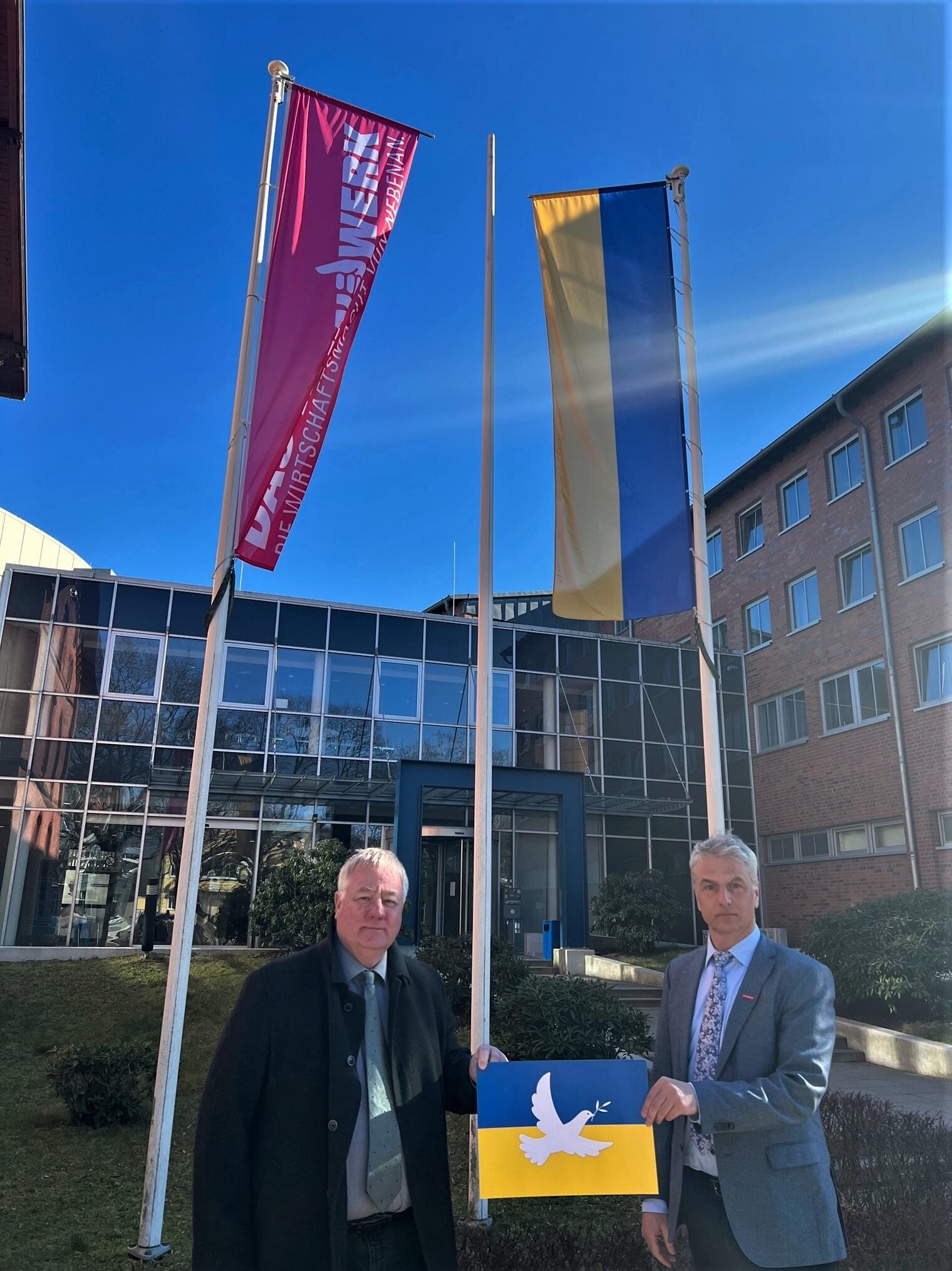Axel Hochschild (Präsident HWK OMV) und Jens Uwe Hopf (Hauptgeschäftsführer HWK OMV)