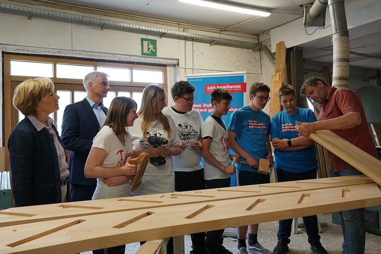 Projektstart "Handwerk macht Schule"