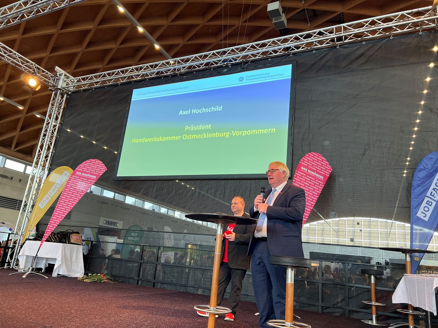 Leistungswettbewerb des Deutschen Handwerks 2022 - Auszeichnung der Landessieger M-V auf der Jobfactory in Rostock