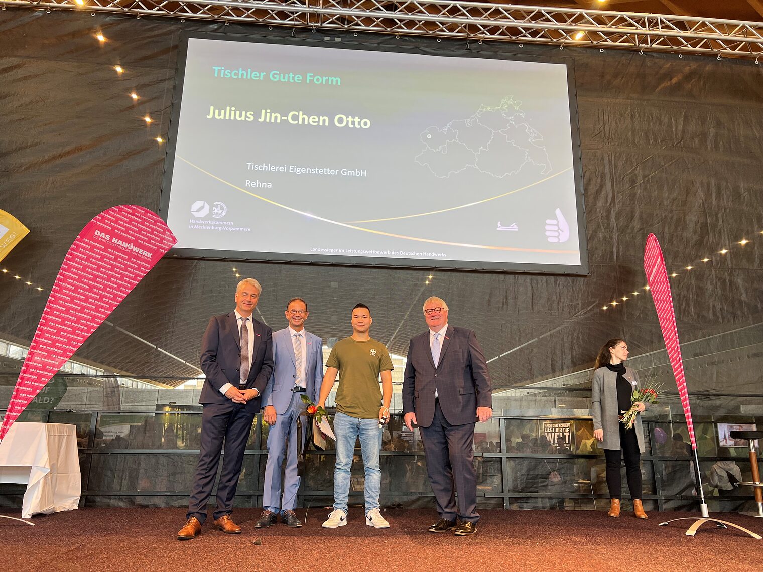 Leistungswettbewerb des Deutschen Handwerks 2022 - Auszeichnung der Landessieger M-V auf der Jobfactory in Rostock