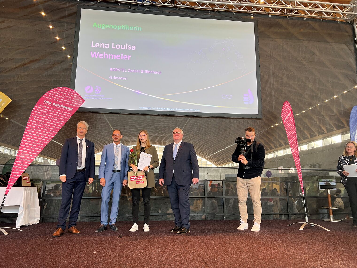 Leistungswettbewerb des Deutschen Handwerks 2022 - Auszeichnung der Landessieger M-V auf der Jobfactory in Rostock