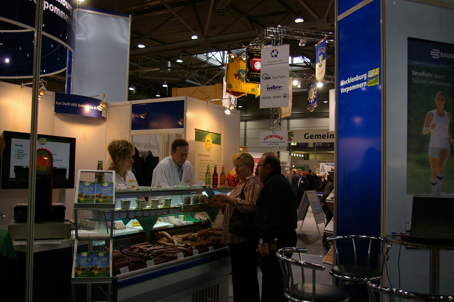 Bild vom Stand "Gut Darß" auf der mitteldeutschen handwerksmesse in Leipzig 2009