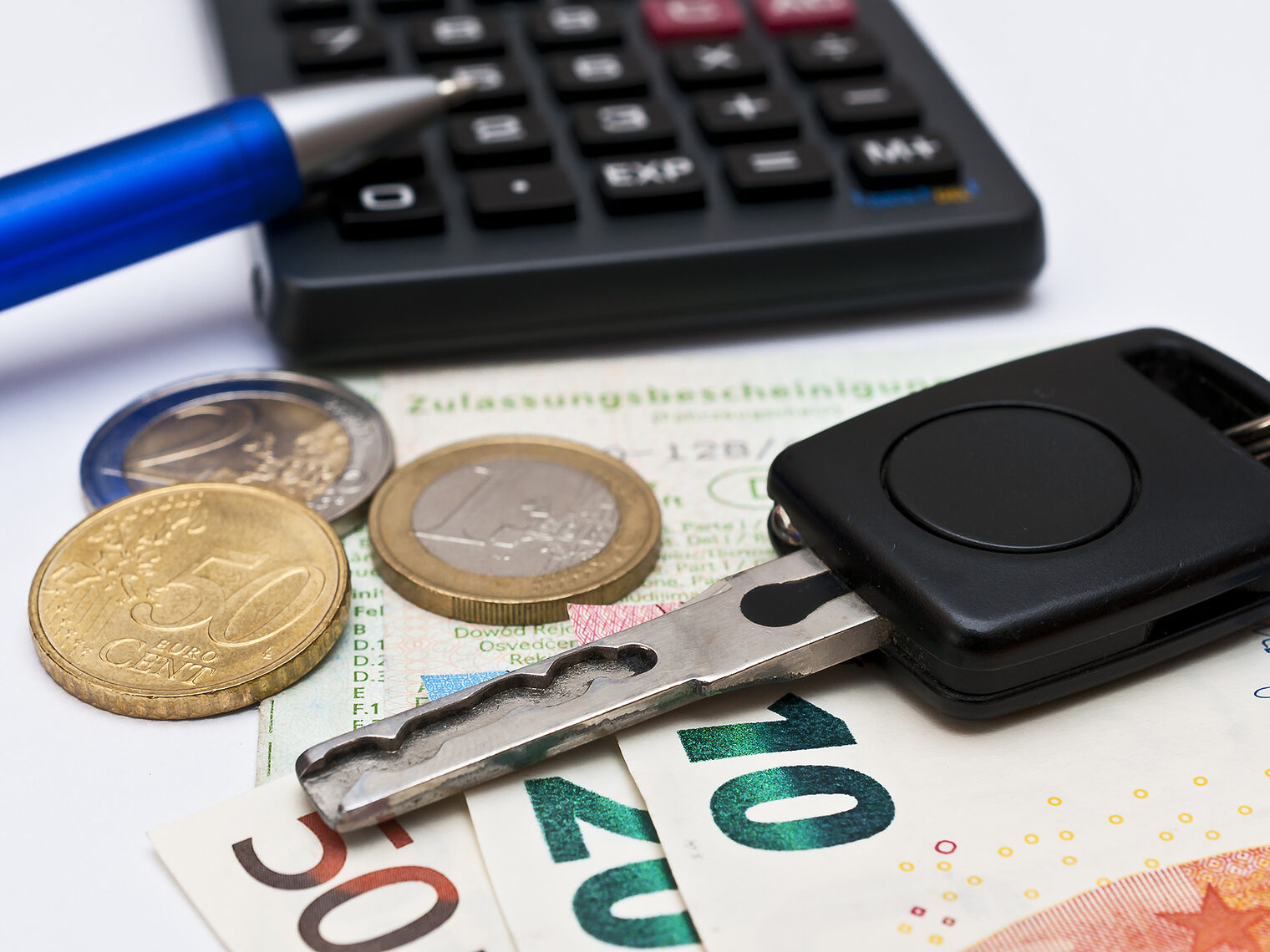 Kfz, Geld
