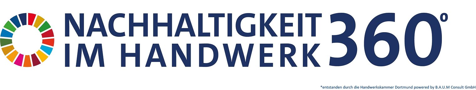 Logo Nachhaltigkeitscheck 360° mit Copyright