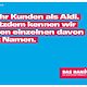 Imagekampagne - Mehr Kunden als Aldi