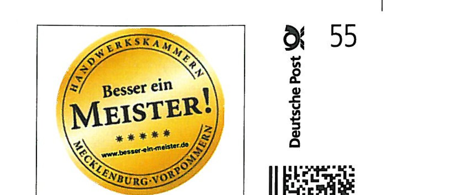 Bild Briefmarke Besser ein Meister