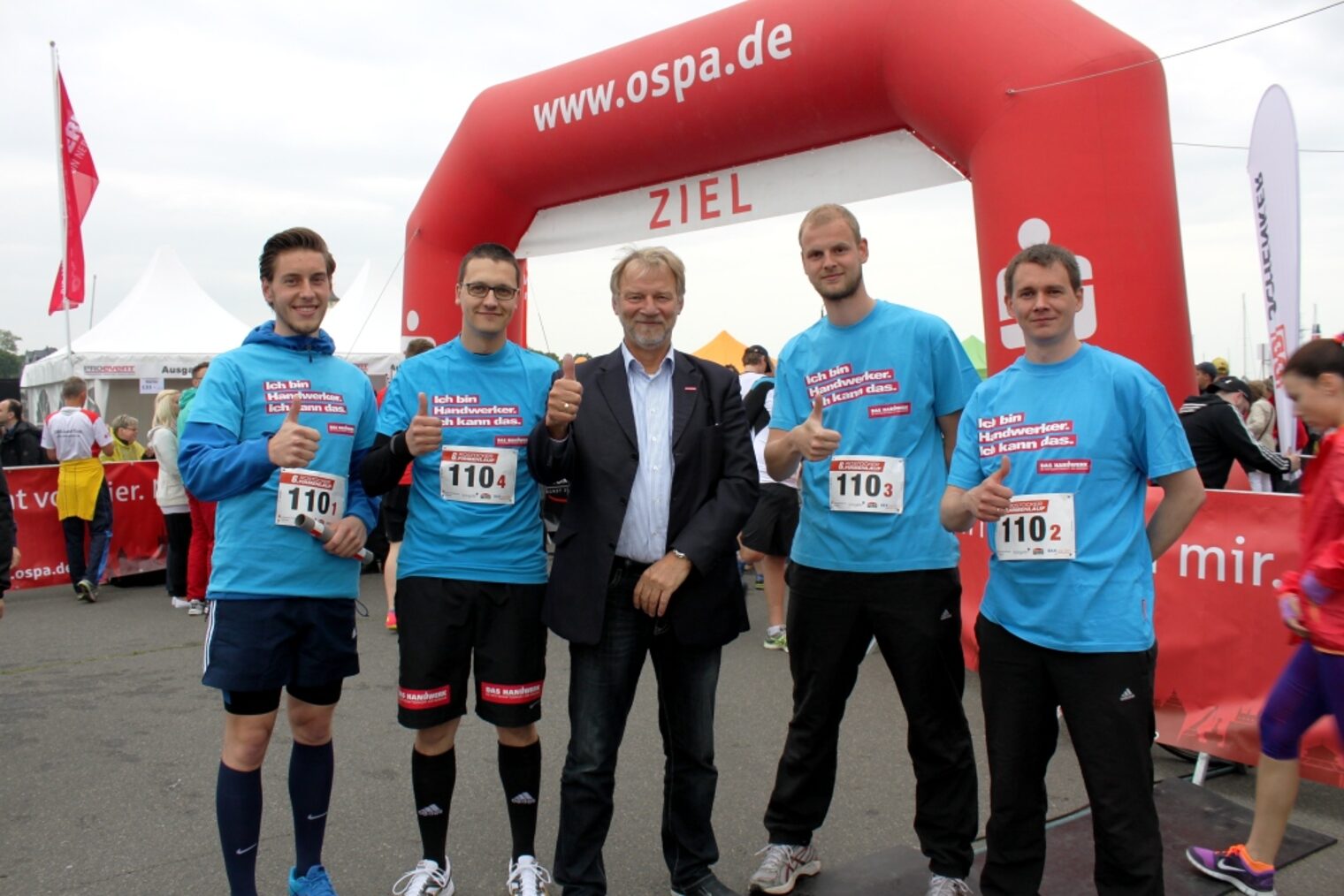 Firmenlauf 2015 - Das Team